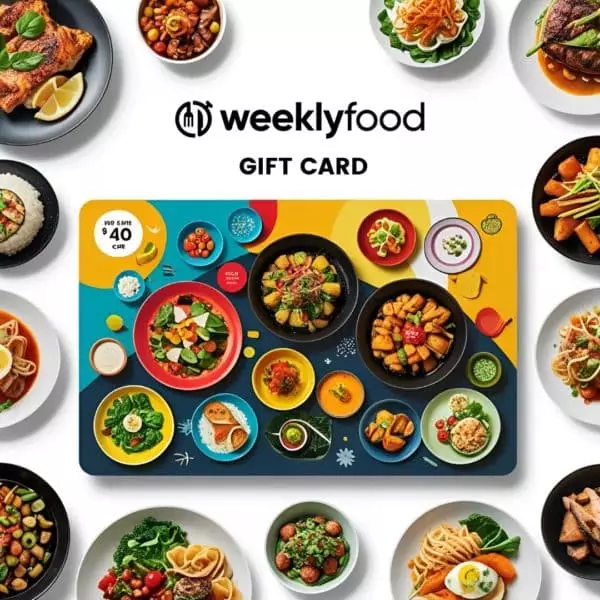 Offrez une pause gourmande avec la carte cadeau Weekly Food