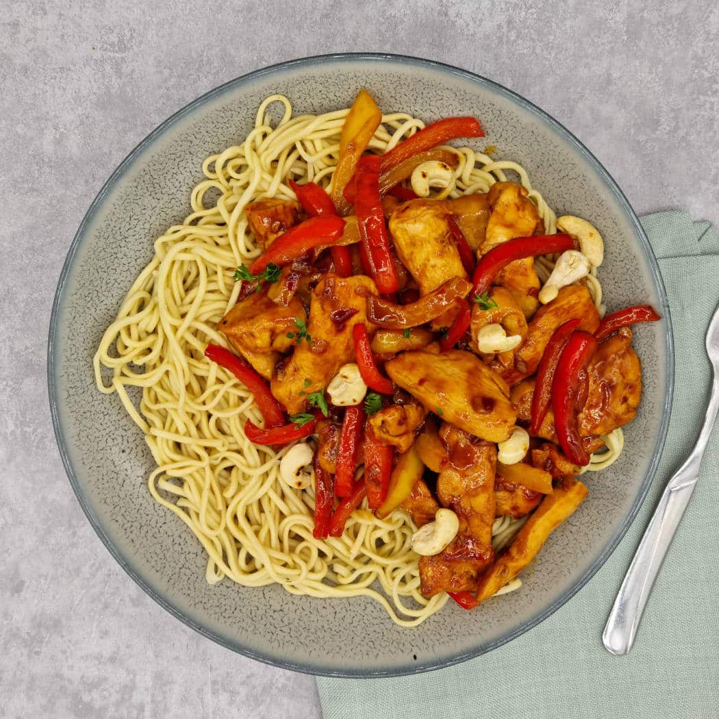 Sweet and Sour Thai Chicken Stir-Fry