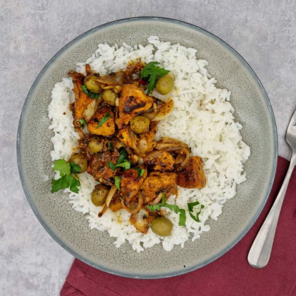 Poulet yassa sénégalais
