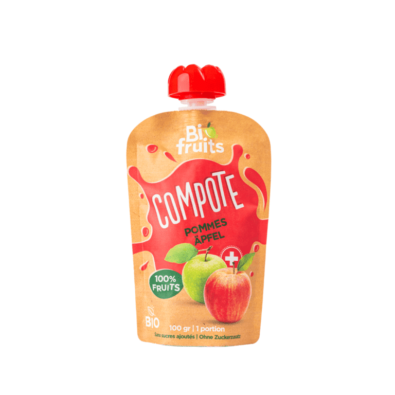 Biofruits - Compote de pommes - 100g