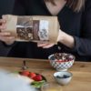 Granola bio fabriqué à la main à base de flocons d’avoine sans gluten.