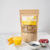 Granola bio fabriqué à la main à base de flocons d’avoines sans gluten.