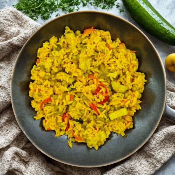 Paella de légumes
