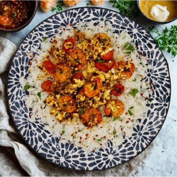 Saganaki – Recette grecque de crevettes sautées à l’ouzo