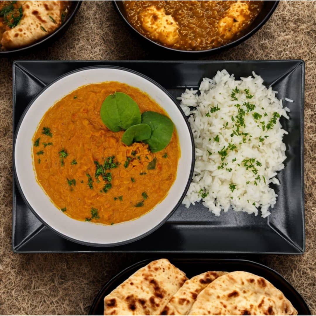 Dahl de lentilles corail