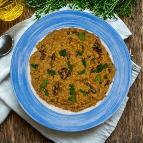Risotto aux morilles