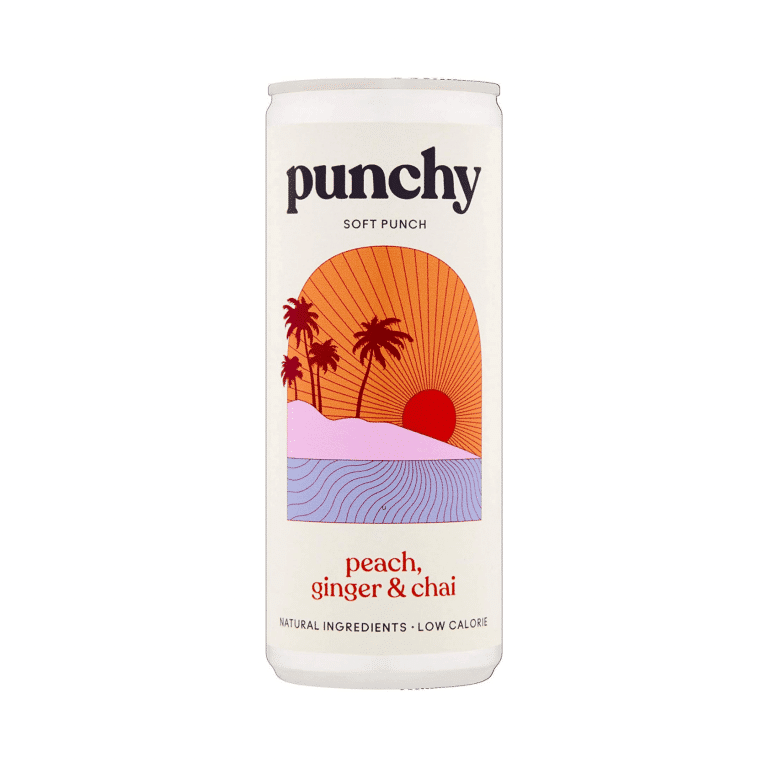 Punchy Drinks - Peach, Ginger &amp; Chai Soda