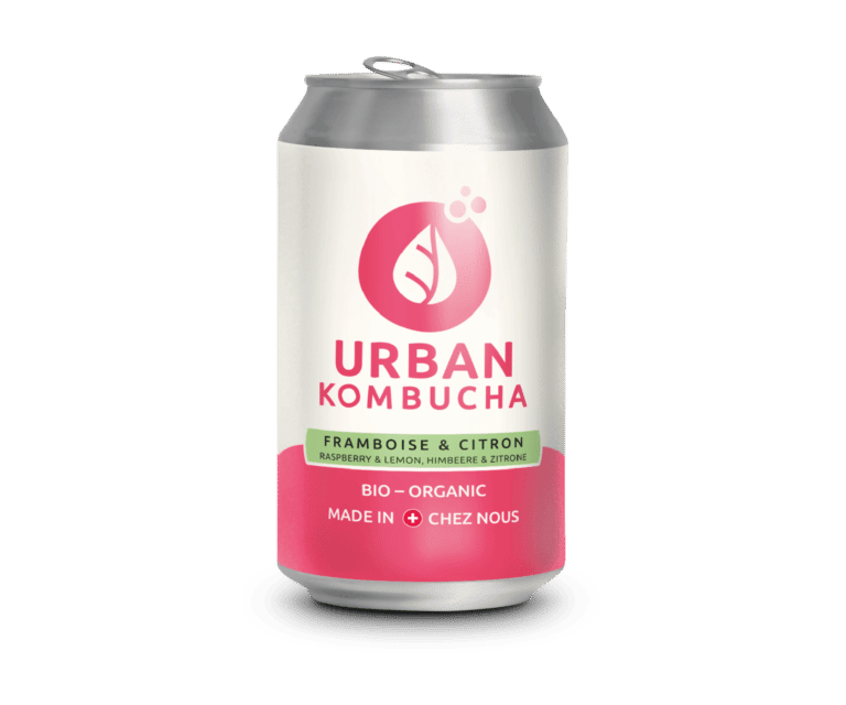 Urban kombucha – Framboise & citron