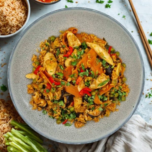 Nasi goreng - Version végétarien