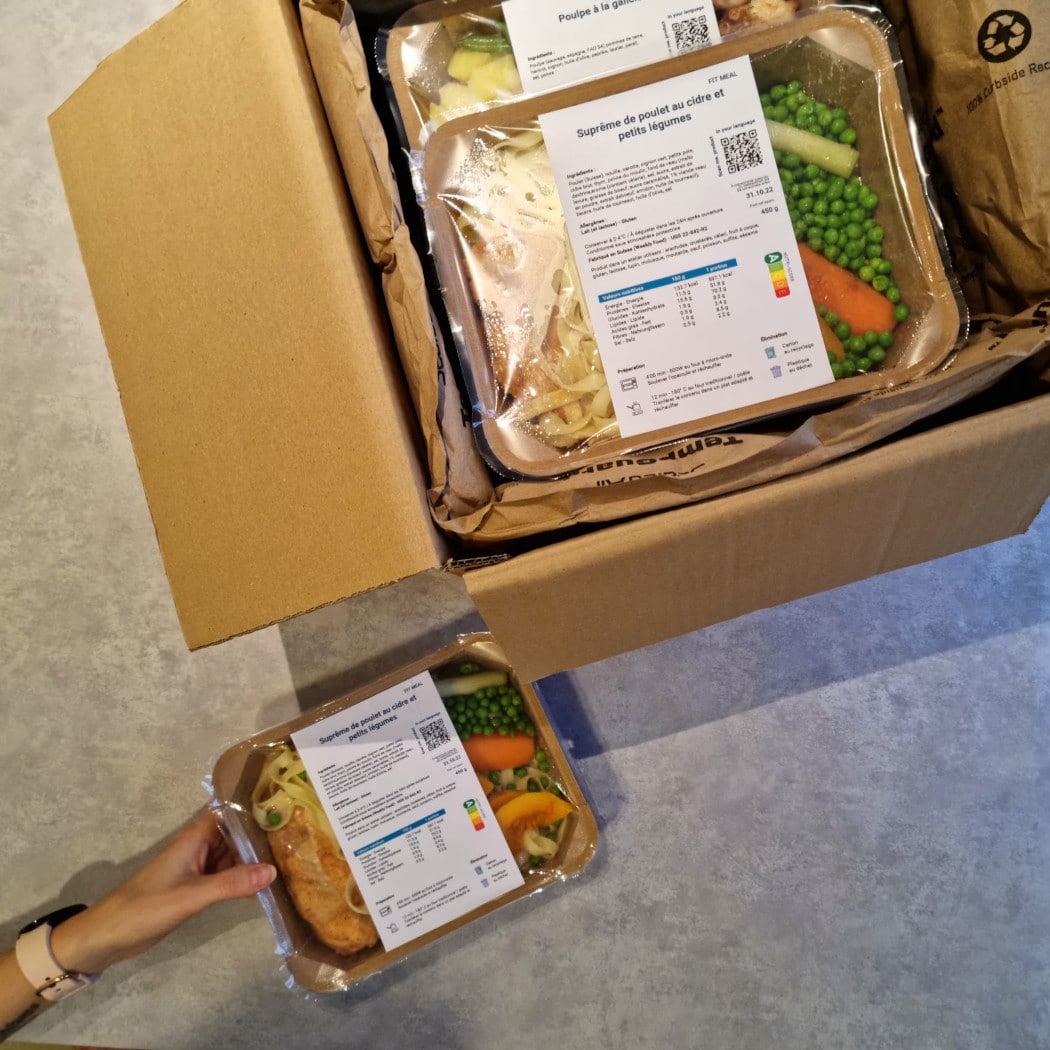 Fresh on sale box meals