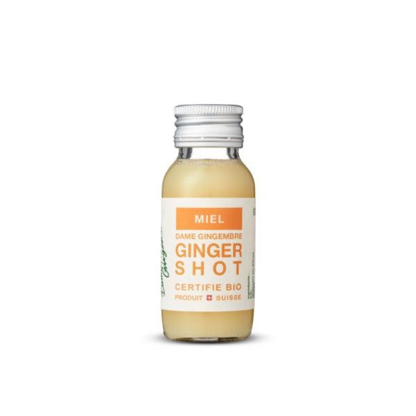 Dame Gingembre – Shot au miel et au gingembre – 60ml