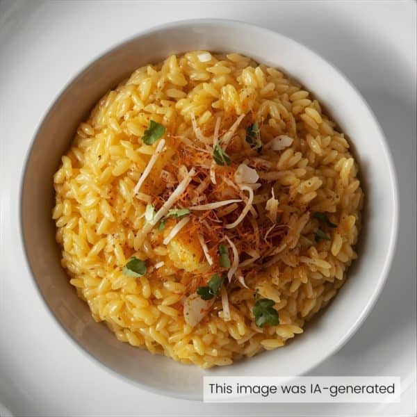 Risotto à la milanaise