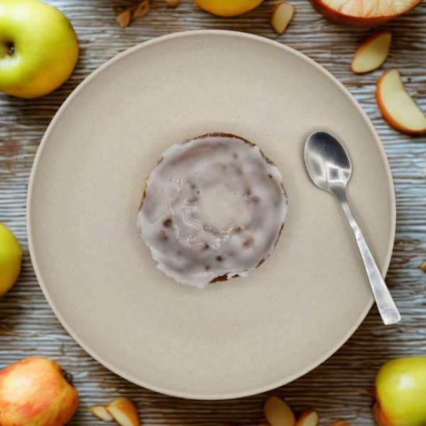 Old-fashioned apple tartlet