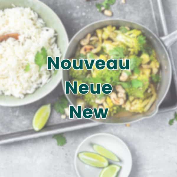 Romanesco cabbage curry with lemongrass rice