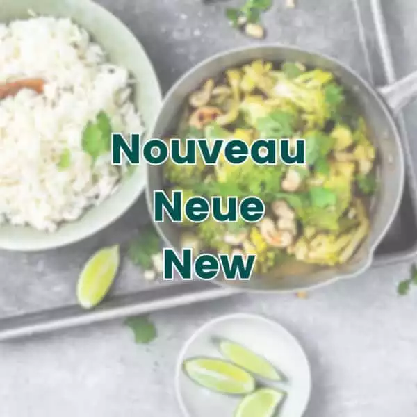 Romanesco cabbage curry with lemongrass rice