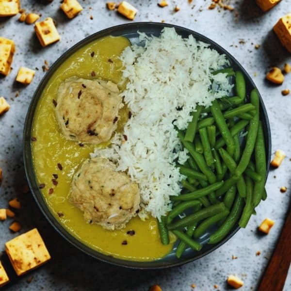 Kaeng kari - Curry jaune Thaï aux tofu