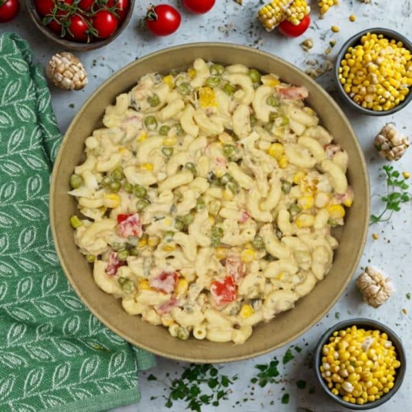 Salade de cornettes au thon