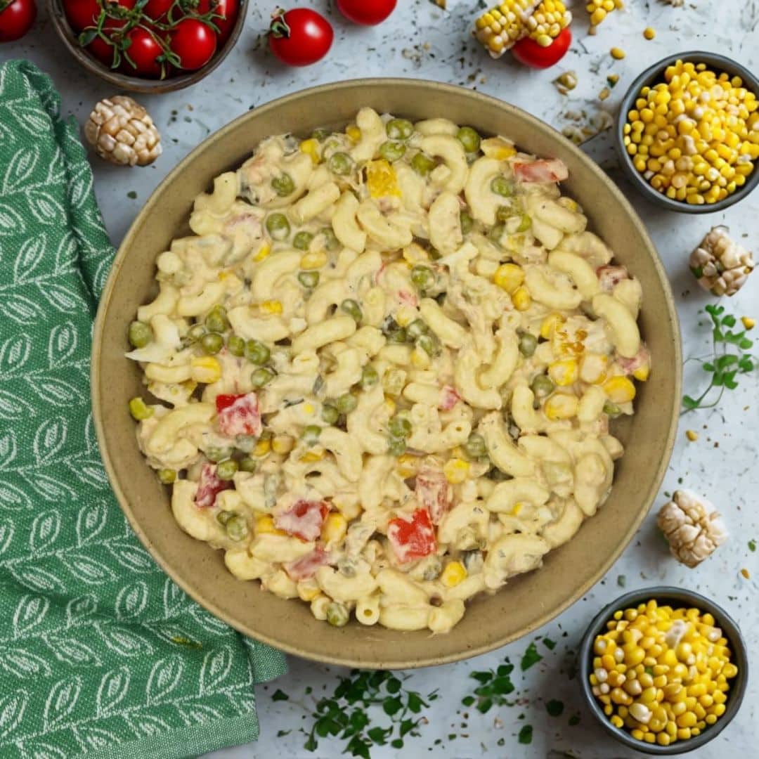 Salade de cornettes au thon