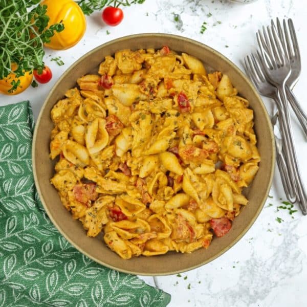Salade de pâtes au poulet
