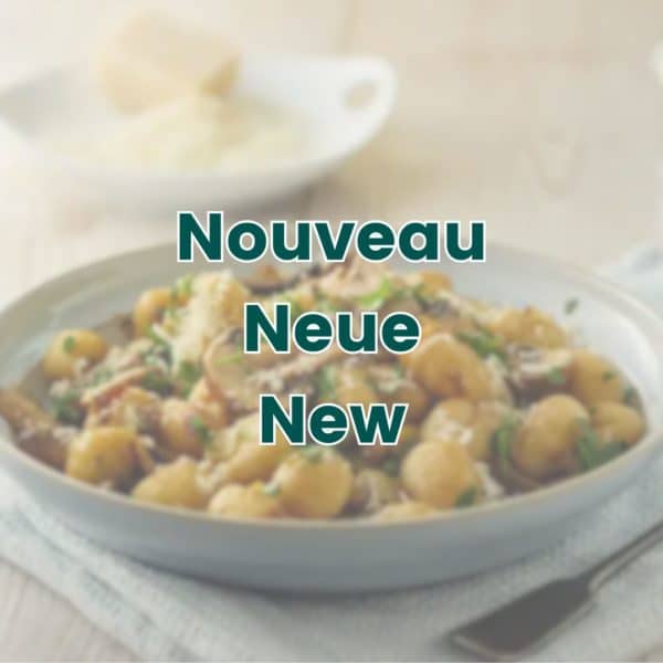 Gnocchis aux champignons et bleu