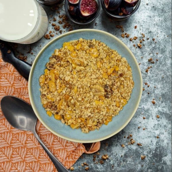 Granola aux Figues et aux Noix