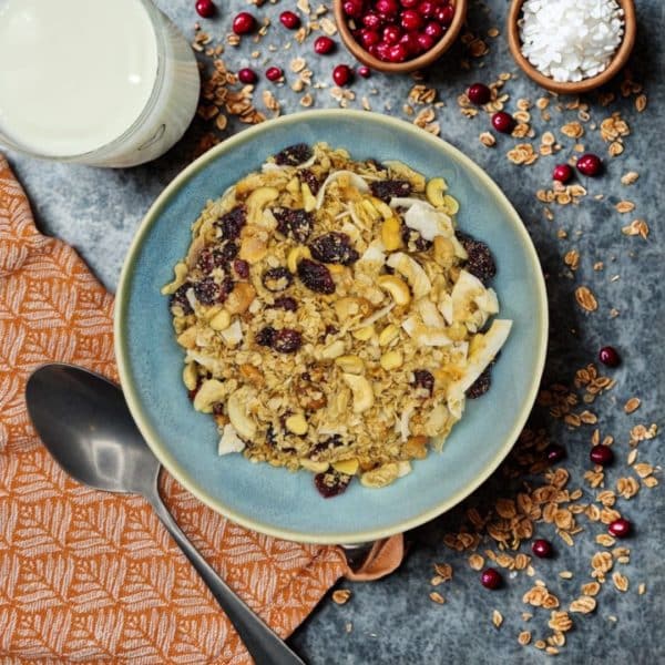 Granola savoureux Cranberry-Coco