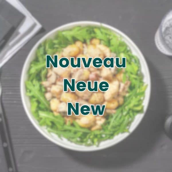 Gnocchi au poulet, jambon sec & beurre de sauge