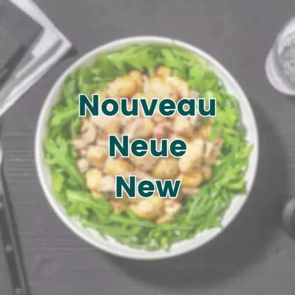 Gnocchi au poulet, jambon sec & beurre de sauge