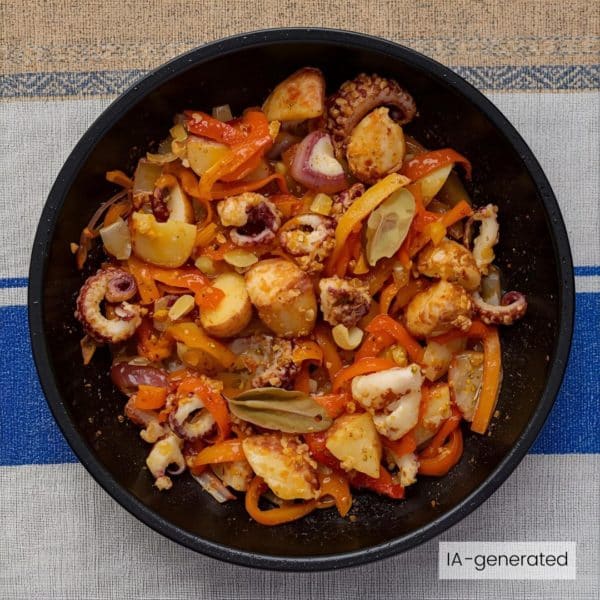 Poulpe frit d'Ibiza (Frita de pulpo)