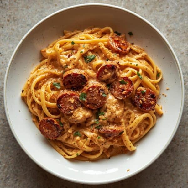 Linguine mit Chorizo-Creme
