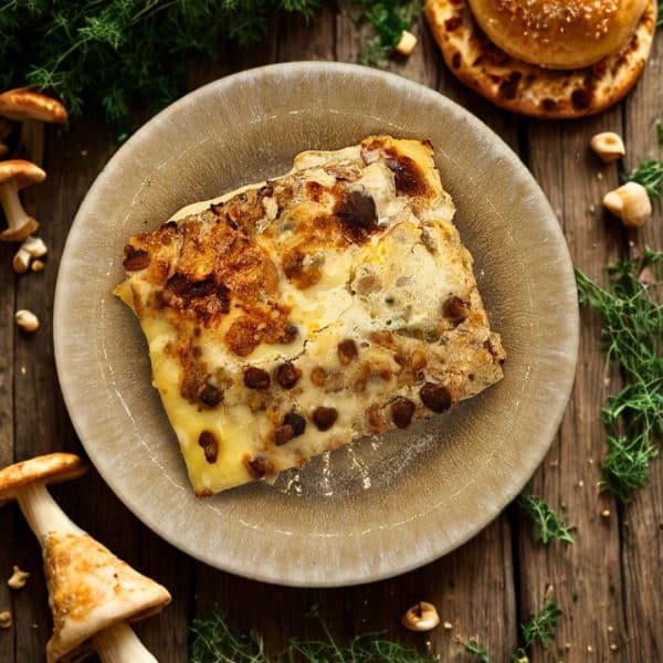 Lasagnes aux champignons de saison