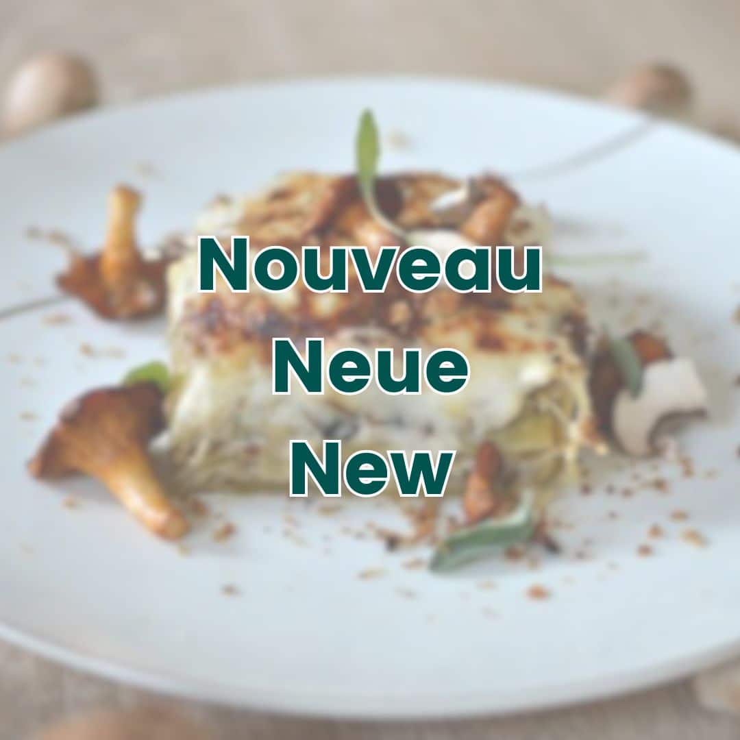 Lasagnes aux champignons de saison