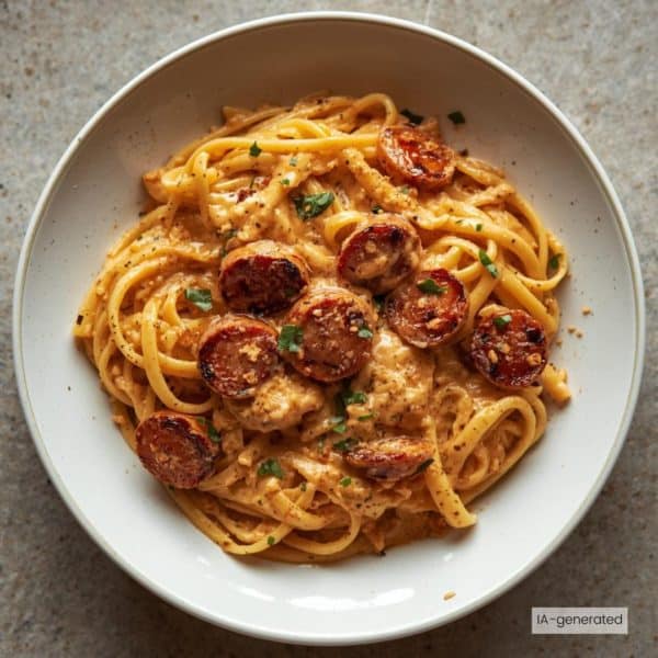 Linguine à la Crème de Chorizo