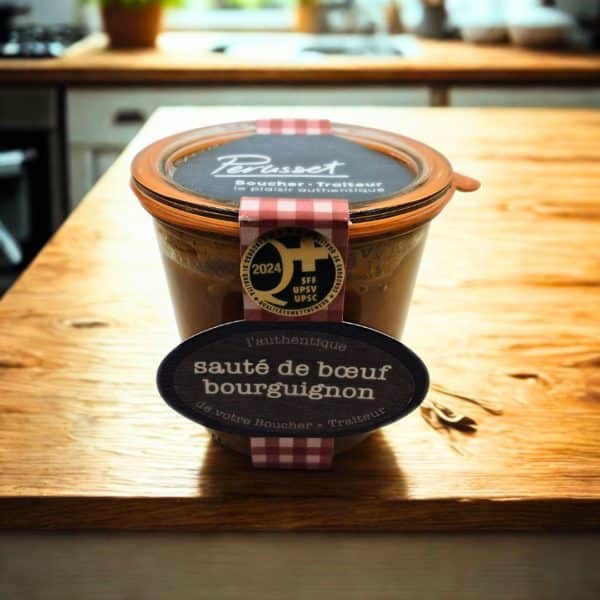 Sauté de bœuf bourguignon