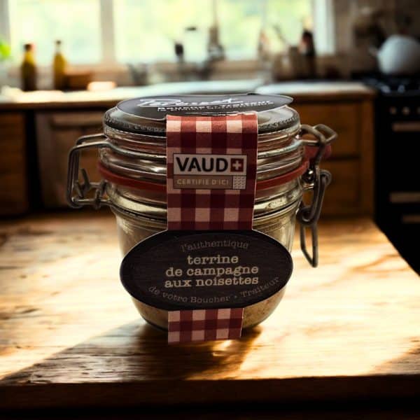 Terrine de campagne aux noisettes