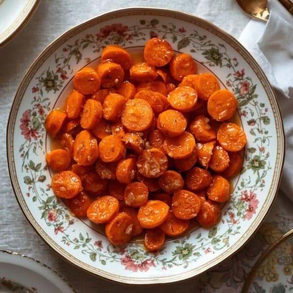 Carottes glacées au miel