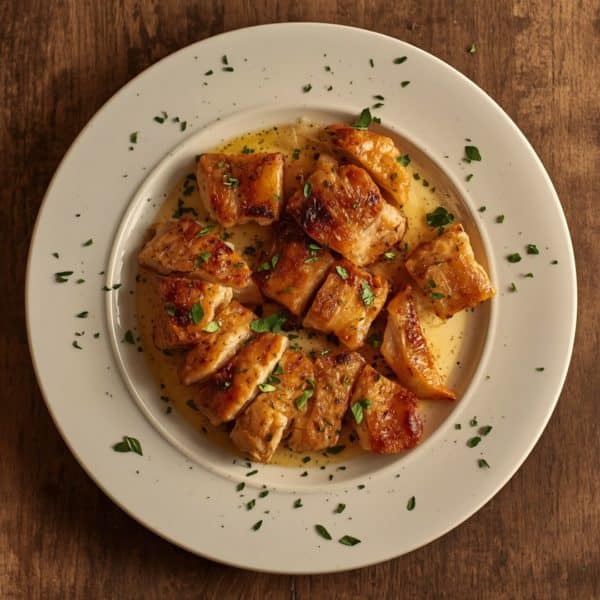 Poêlée de poulet aux épices